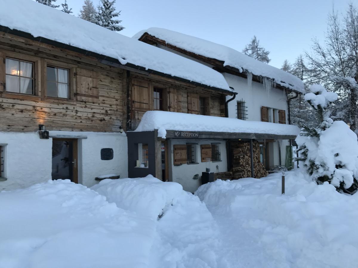 Les Mazots De La Source & Spa Vercorin Esterno foto