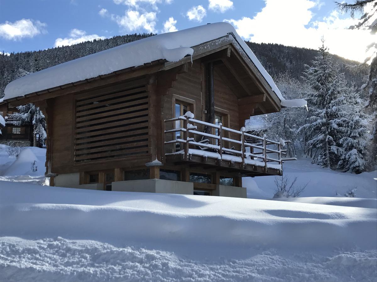 Les Mazots De La Source & Spa Vercorin Esterno foto