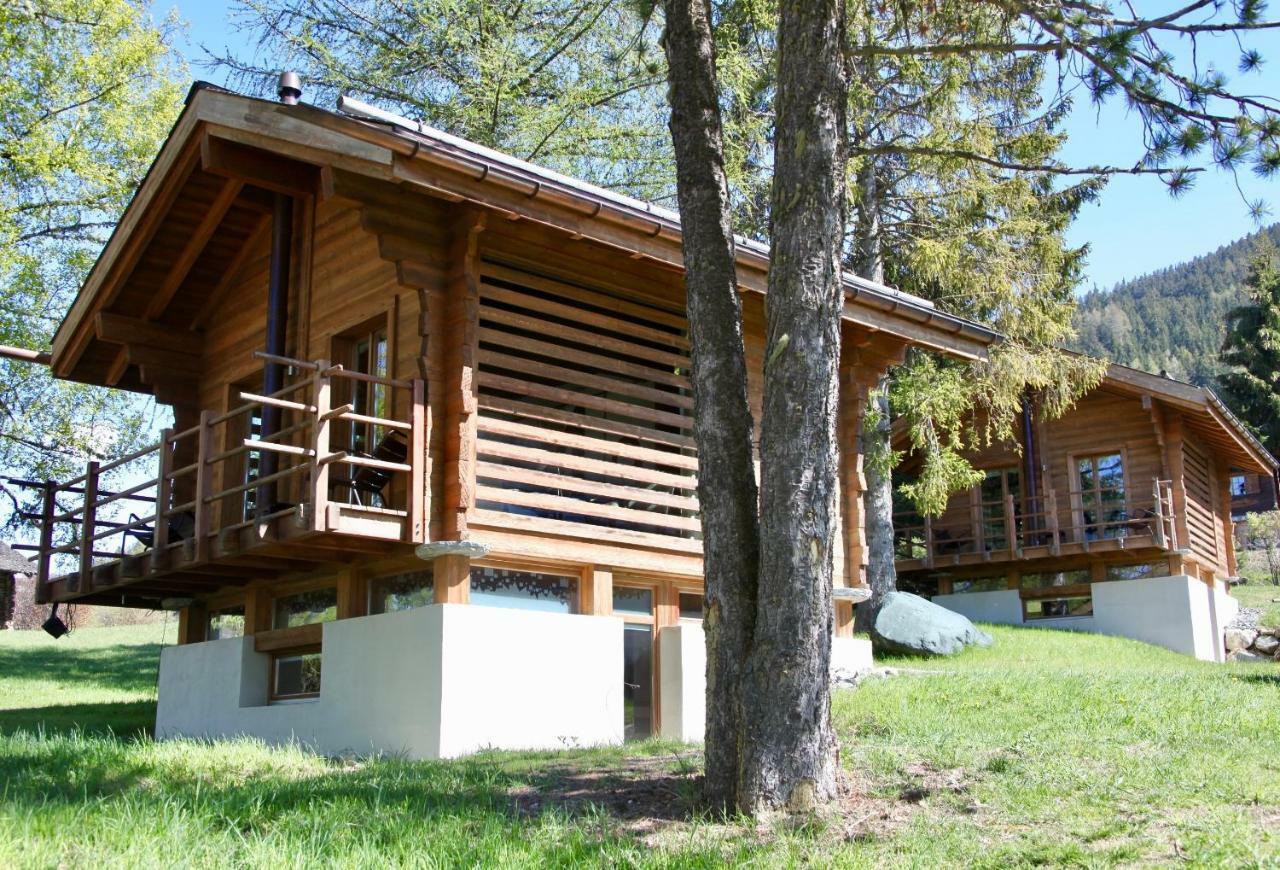 Les Mazots De La Source & Spa Vercorin Esterno foto
