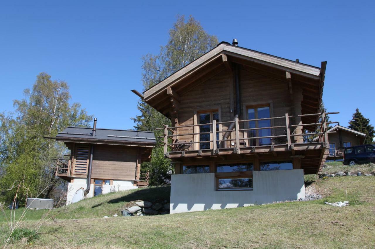 Les Mazots De La Source & Spa Vercorin Esterno foto