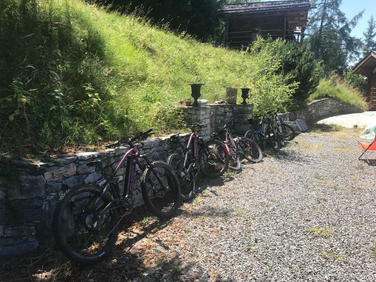 Les Mazots De La Source & Spa Vercorin Esterno foto