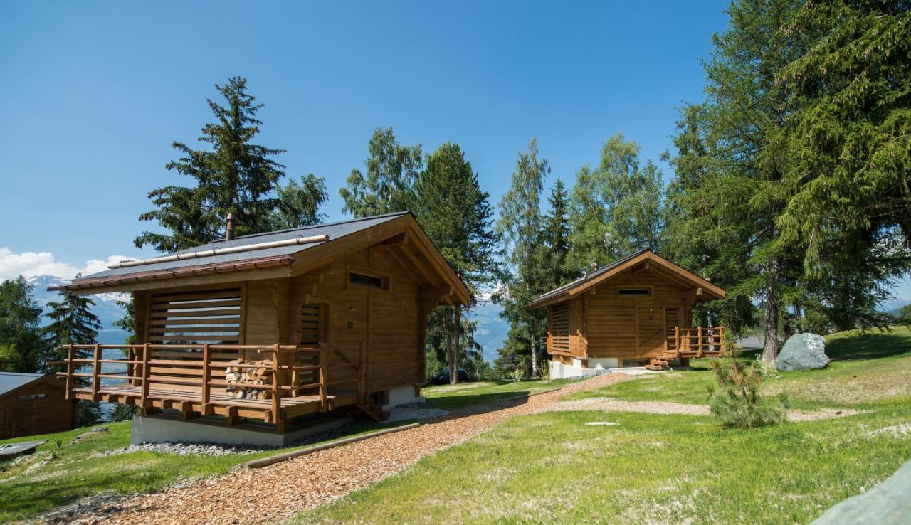 Les Mazots De La Source & Spa Vercorin Esterno foto